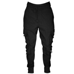 NWT JSTR MENS BLACK CARGO PANTS